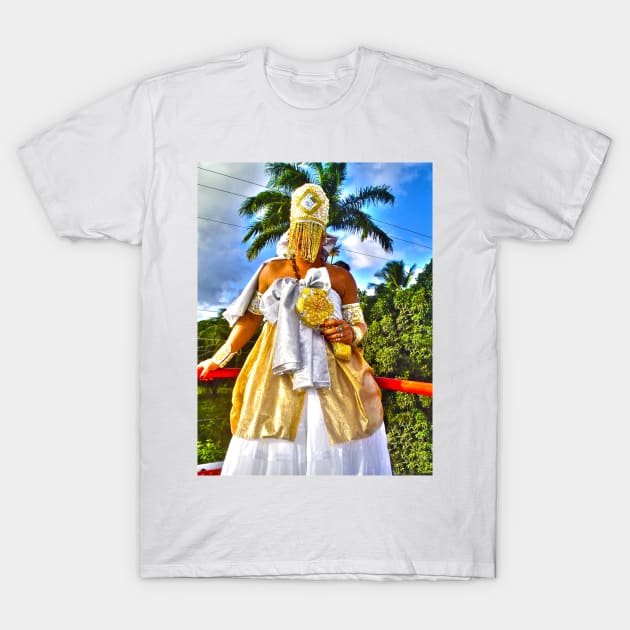 Queen Oxum Orixá and the faith of the African people T-Shirt by Marccelus